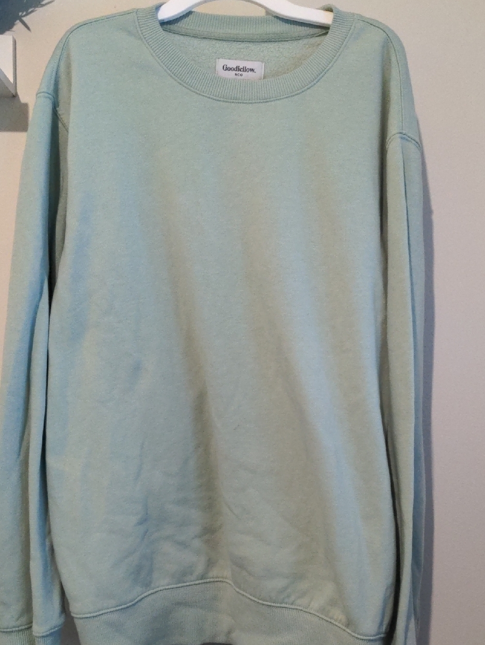 Goodfellow & Co Men's Pale Mint Size XL Crewneck Sweatshirt